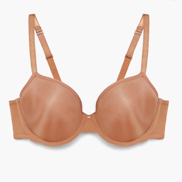 Savage X Fenty TERRACOTTA PINK SHEER X DEMI SPACER BRA - Picture 3 of 7